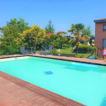 Apartament Appt 90m2. Campagne. Piscine Lherm (Haute-Garonne)